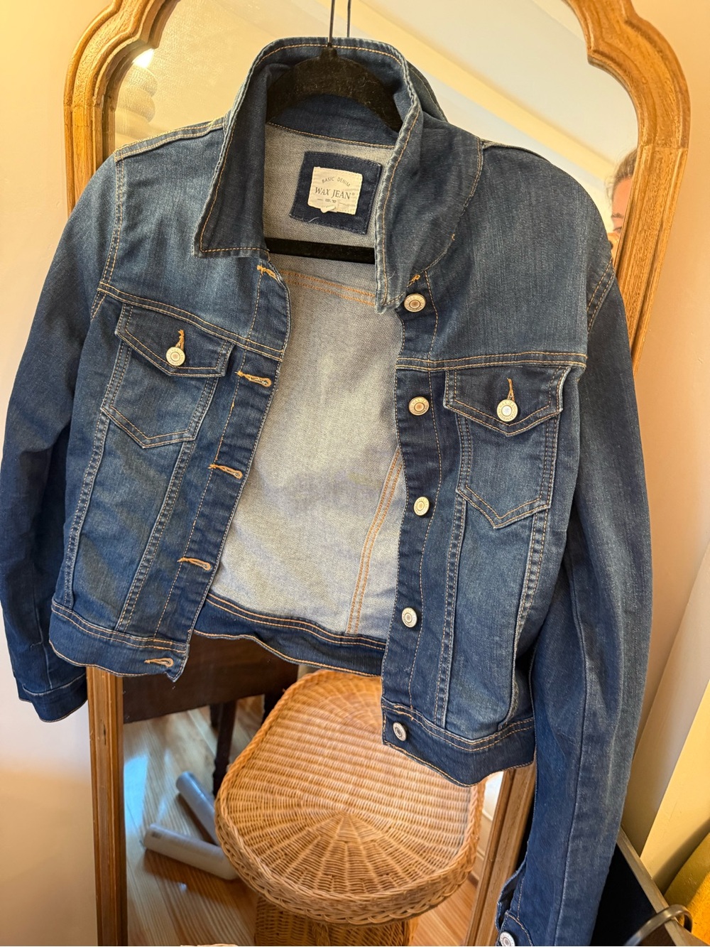 Wax Jean Dark Blue Denim Jacket